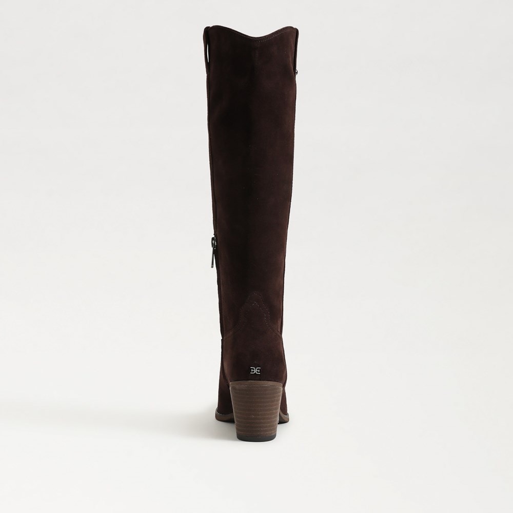 Sam Edelman Women's Wyatt Wide Calf Knee High Boots