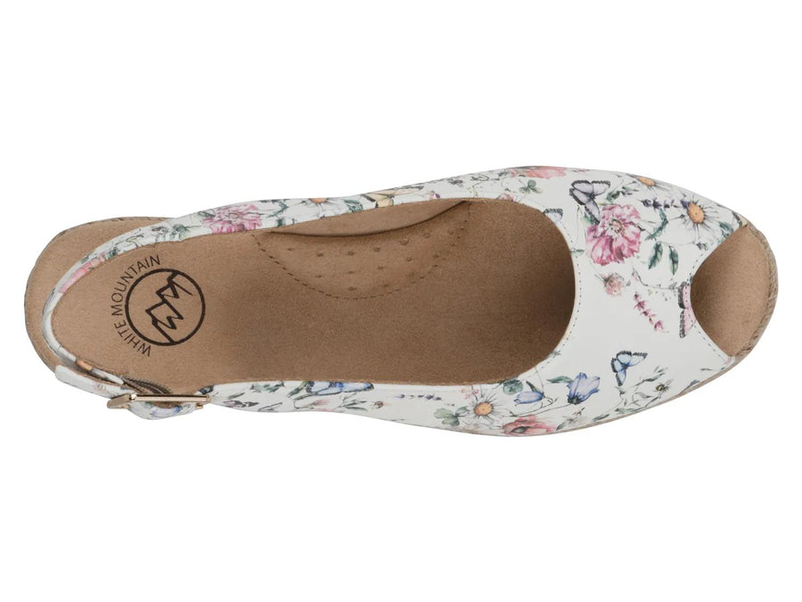 White Mountain Maize Espadrille Wedge Sandal