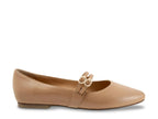 Trotters Emerald Mary Jane Flat