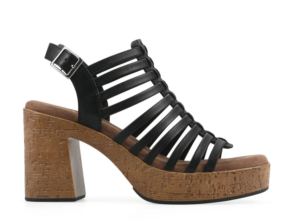 White Mountain Barbea Platform Sandal