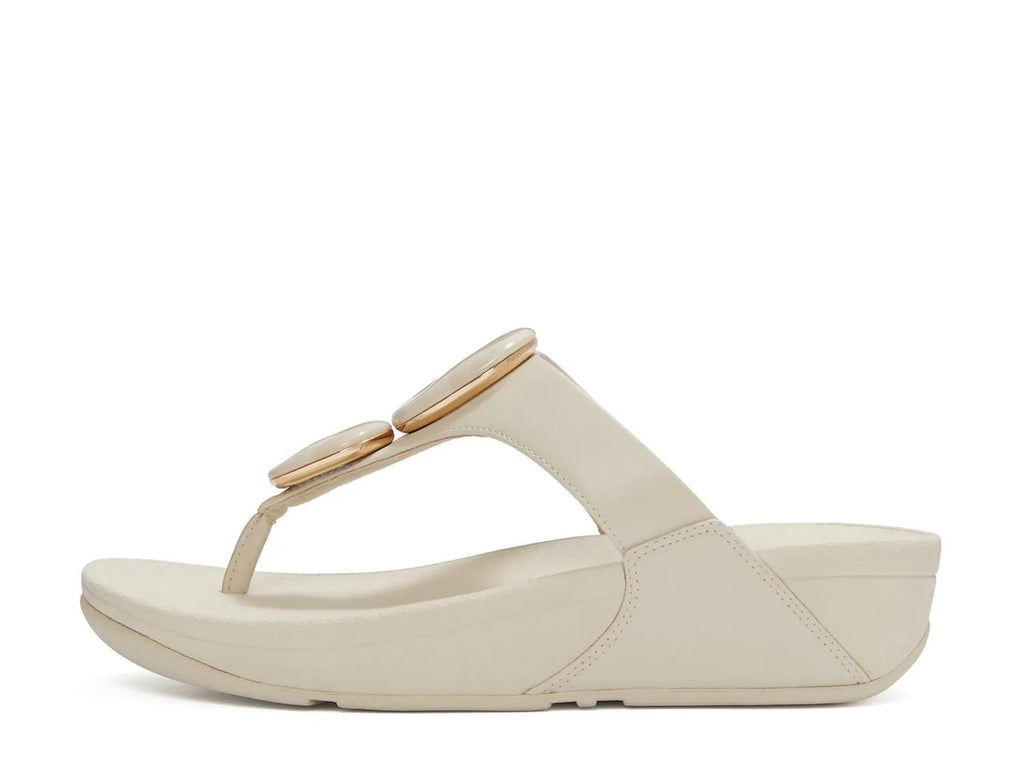 FitFlop Lulu Marbled Stone Wedge Sandal