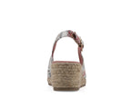 White Mountain Maize Espadrille Wedge Sandal