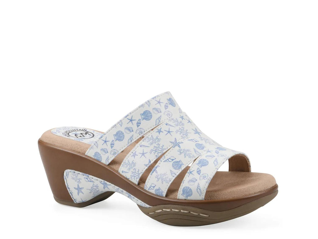 White Mountain Valora Platform Sandal