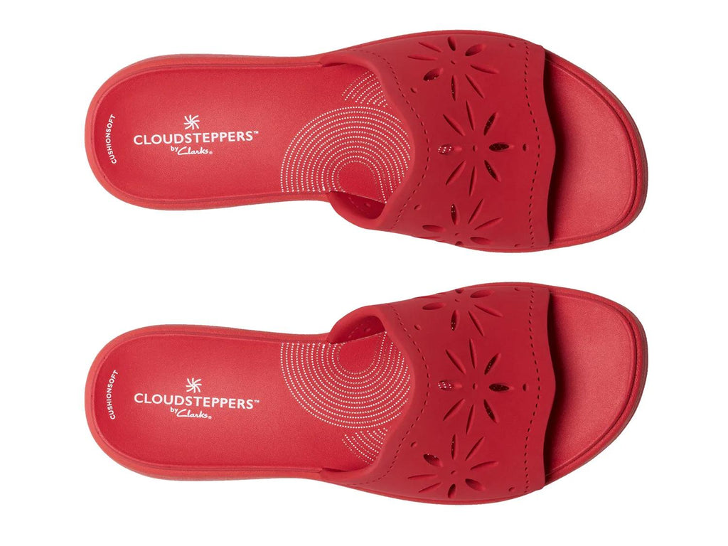 Clarks Cloudsteppers Drift Floral Wedge Sandal