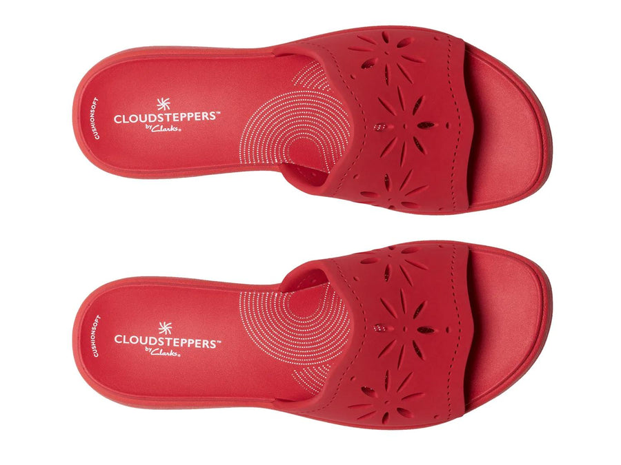 Clarks Cloudsteppers Drift Floral Wedge Sandal