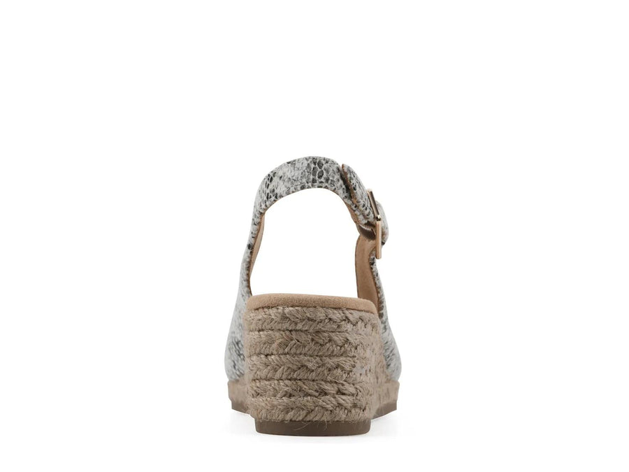 White Mountain Maize Espadrille Wedge Sandal