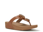 FitFlop Lulu Marbled Stone Wedge Sandal