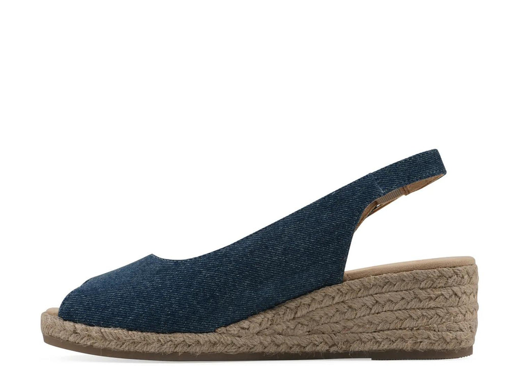 White Mountain Maize Espadrille Wedge Sandal