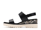 Clarks Diaz Rose Wedge Sandal