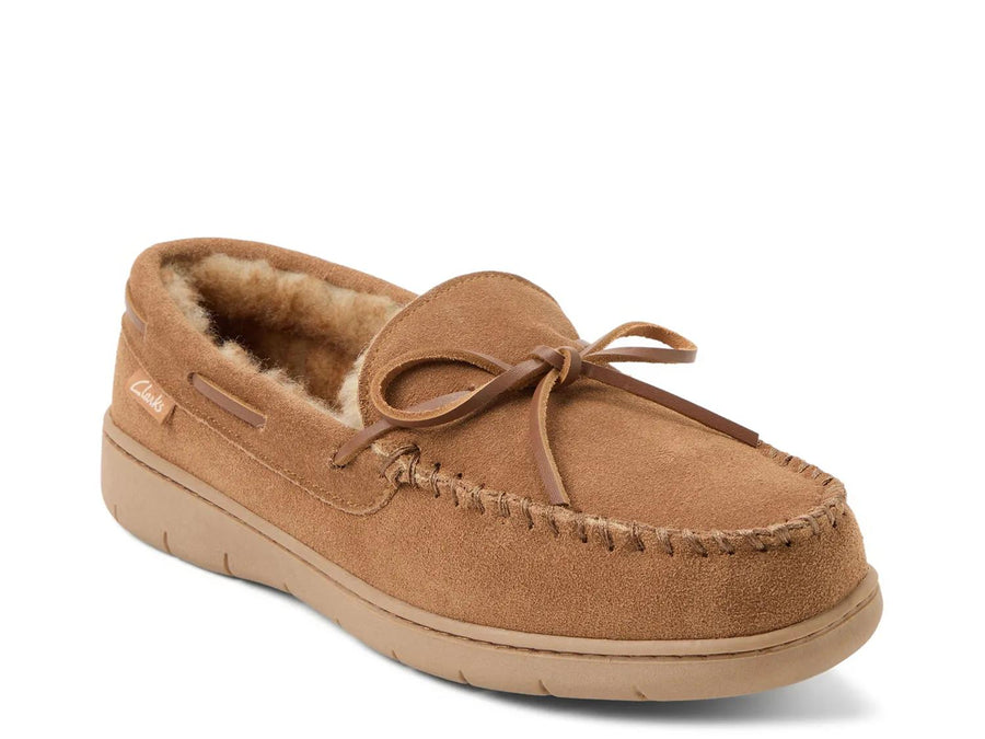 Clarks Suede Lace Slipper - Men's