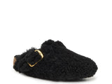 Birkenstock Boston Big Buckle Shearling Clog - Women's
