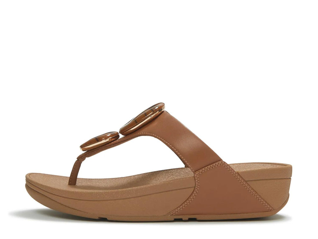 FitFlop Lulu Marbled Stone Wedge Sandal