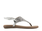 White Mountain Lifted Sandal
