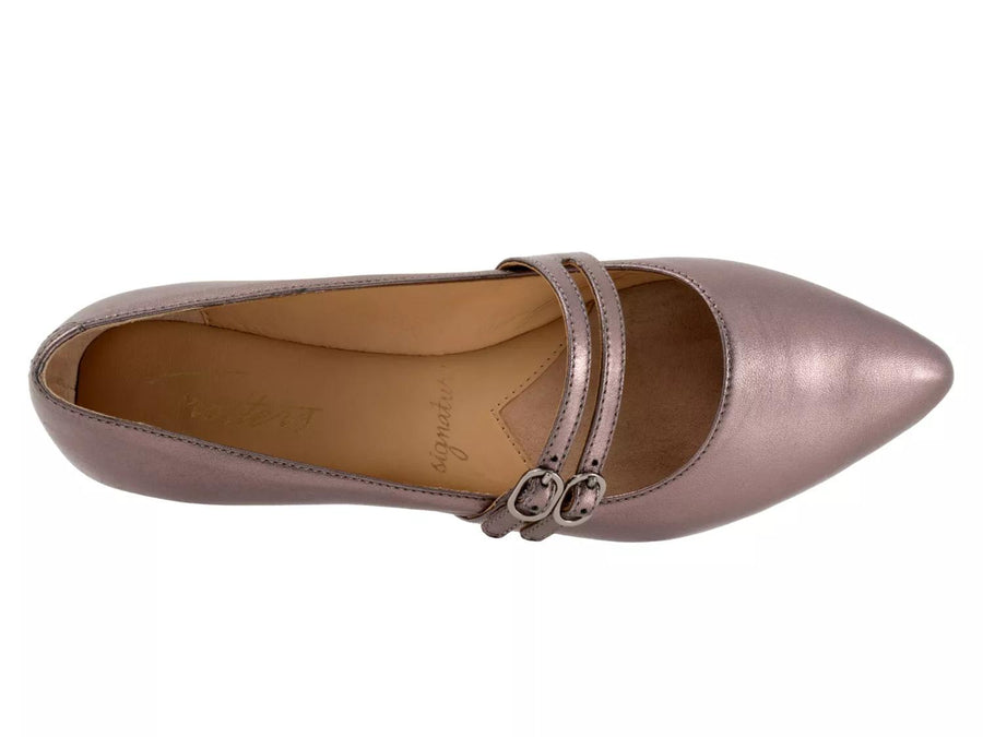 Trotters Emerald Mary Jane Flat