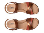 Clarks Kacha Twist Wedge Sandal