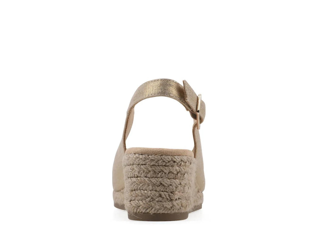 White Mountain Maize Espadrille Wedge Sandal