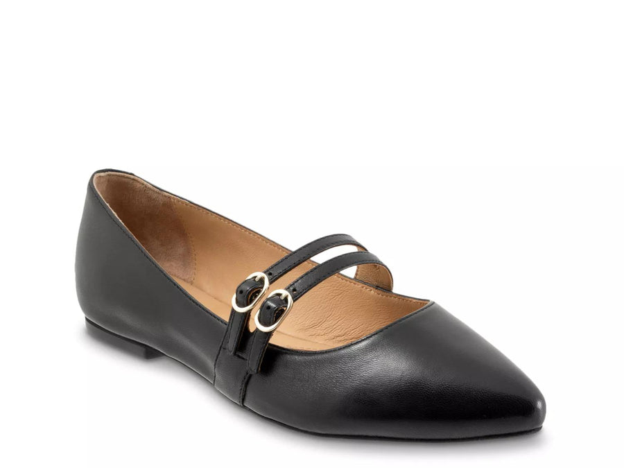 Trotters Emerald Mary Jane Flat