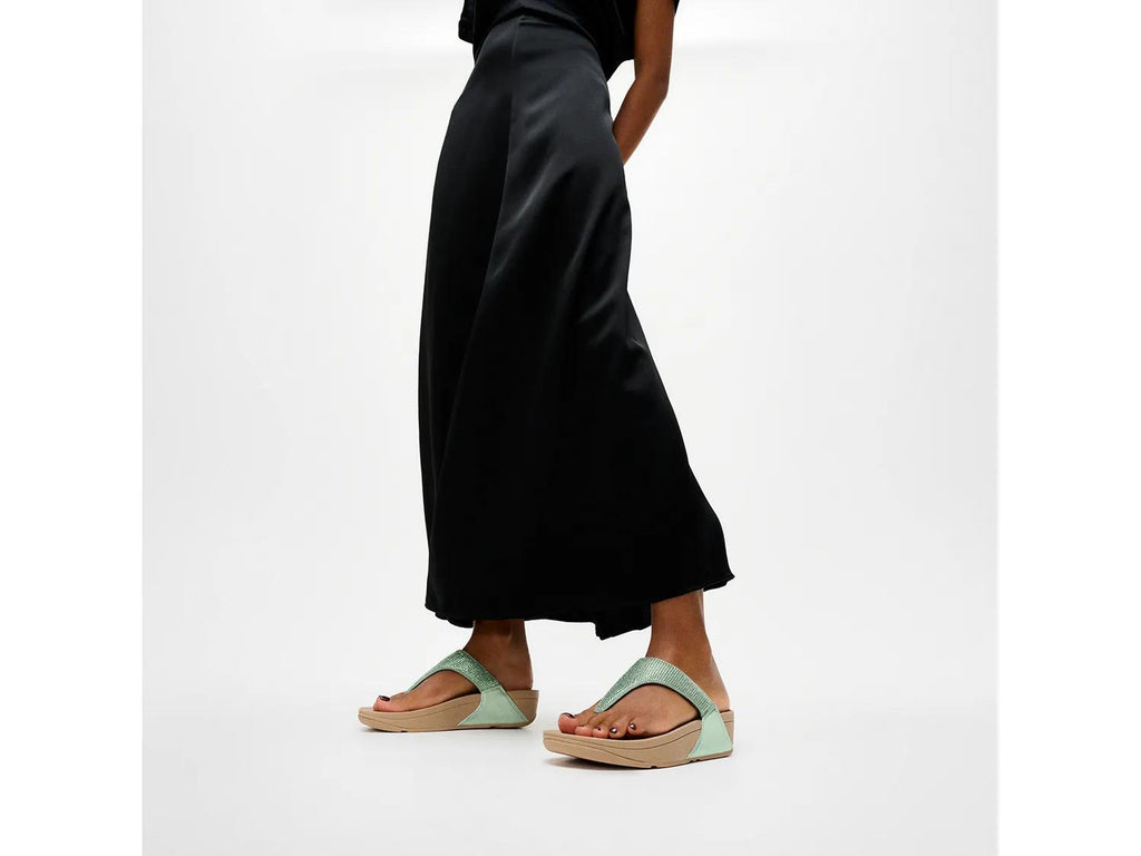 FitFlop Lulu Crystal Wedge Sandal