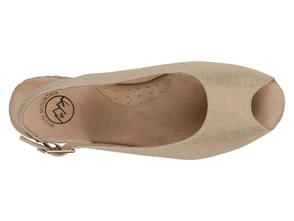 White Mountain Maize Espadrille Wedge Sandal