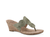 White Mountain Affogato Wedge Sandal