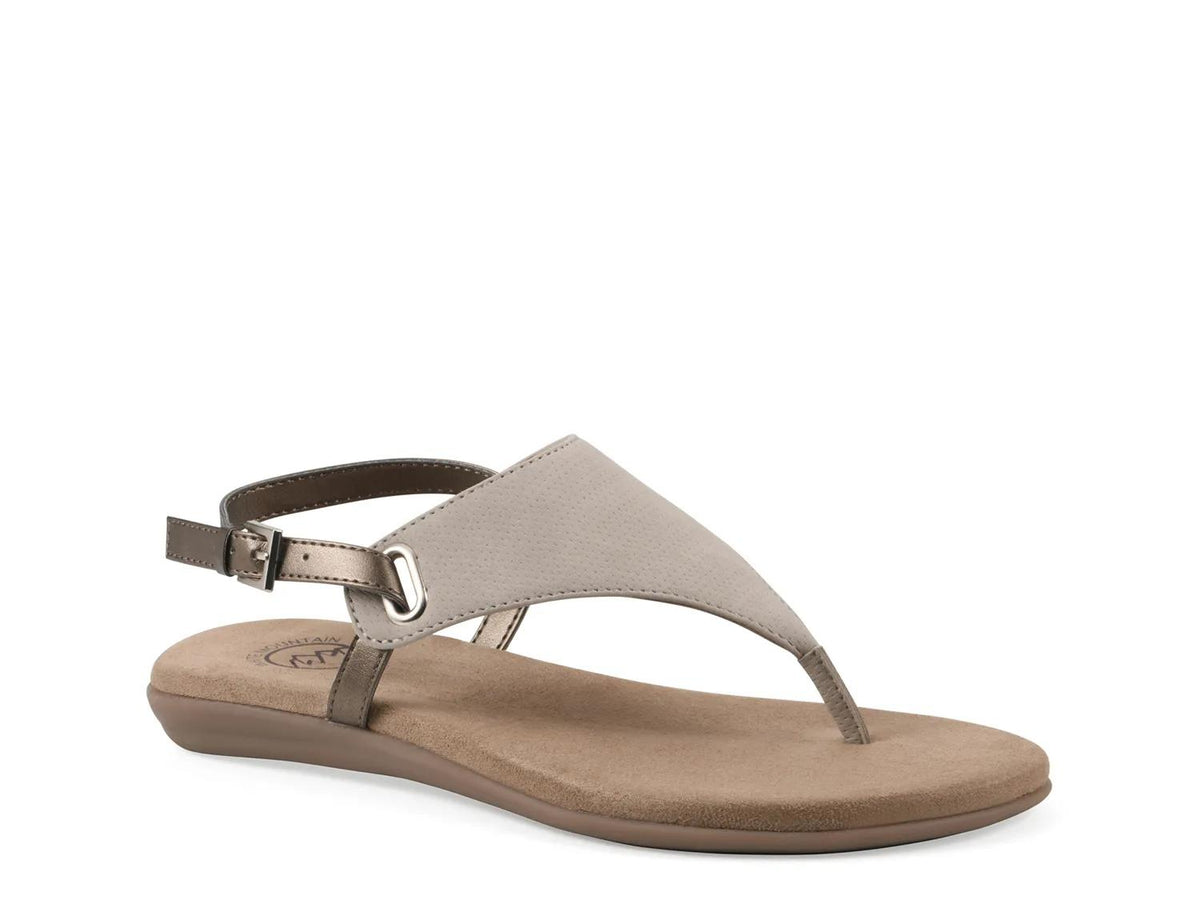 White Mountain Lifted Sandal