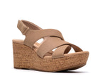 Clarks Rose Grace Wedge Sandal