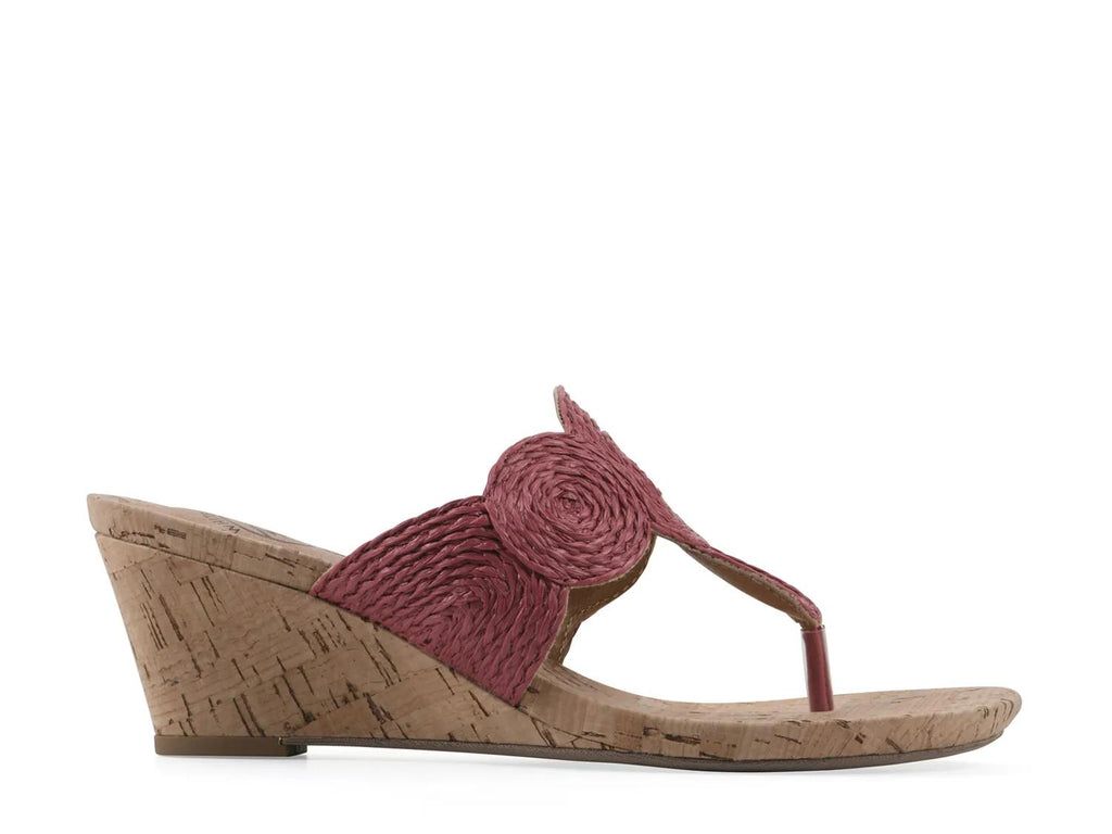 White Mountain Affogato Wedge Sandal