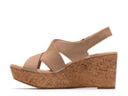 Clarks Rose Grace Wedge Sandal