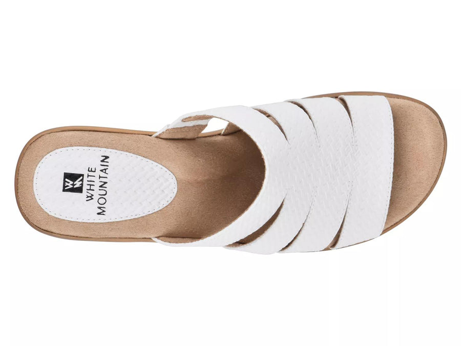 White Mountain Valora Platform Sandal