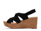 Clarks Rose Grace Wedge Sandal