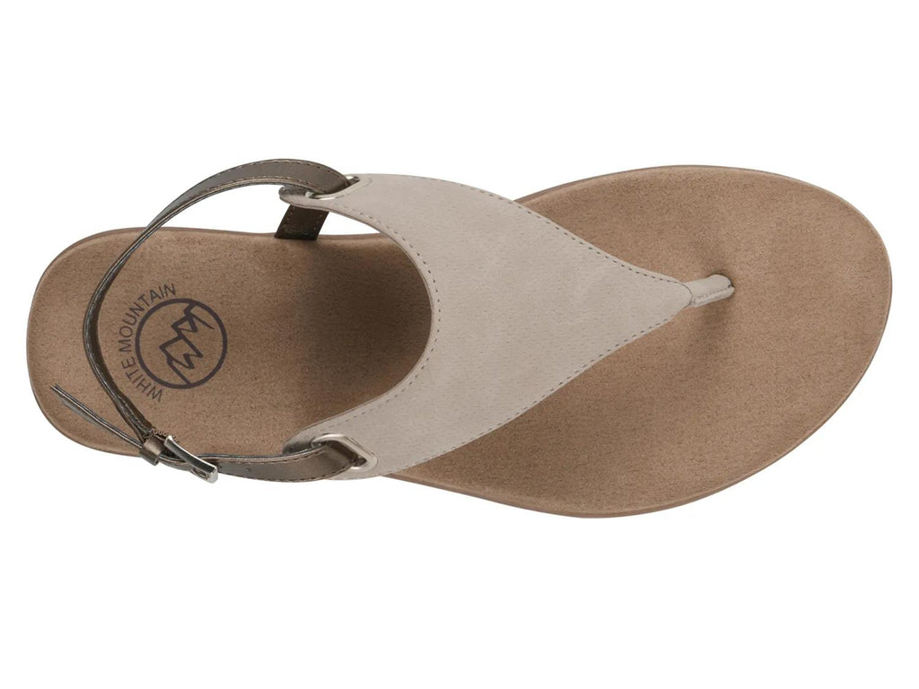 White Mountain Lifted Sandal