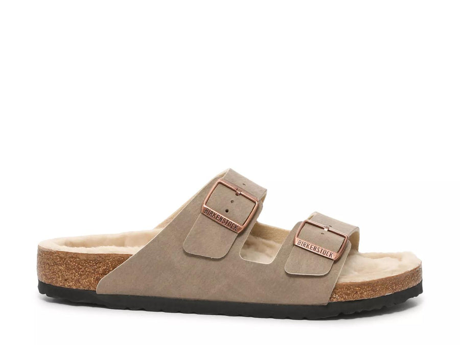 Birkenstock Arizona Shearling Slide Sandal - Women's