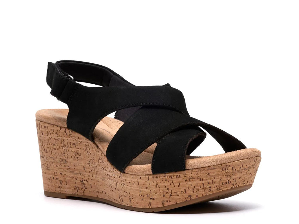 Clarks Rose Grace Wedge Sandal