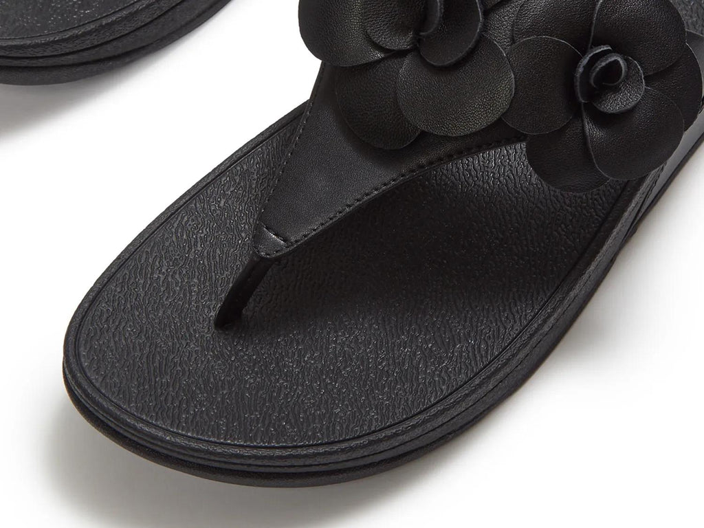 FitFlop Lulu Flower Wedge Sandal