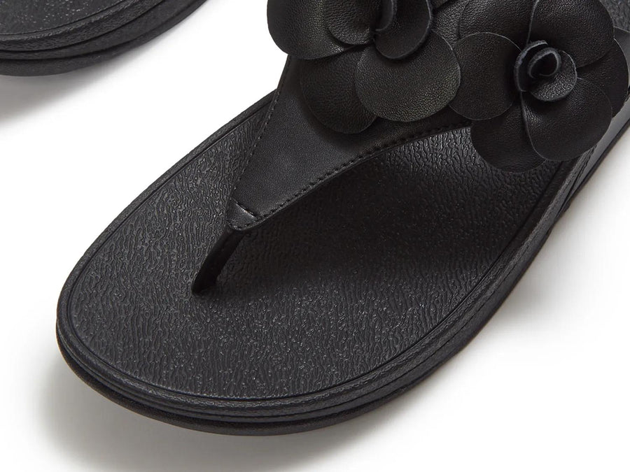 FitFlop Lulu Flower Wedge Sandal