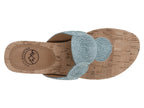 White Mountain Affogato Wedge Sandal