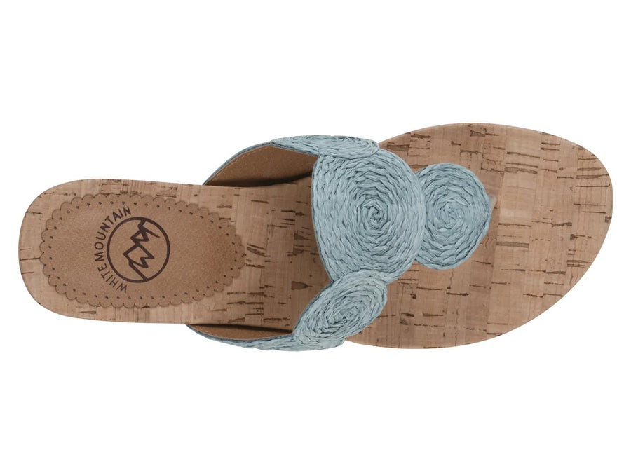 White Mountain Affogato Wedge Sandal