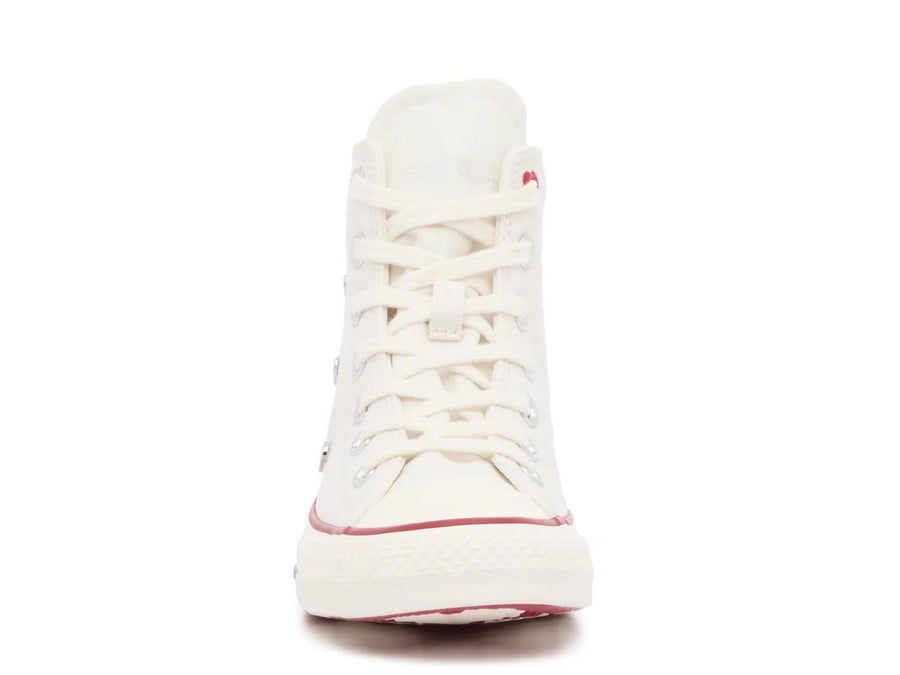 Converse Chuck Taylor All Star White Hearts High-Top Sneaker - Women's