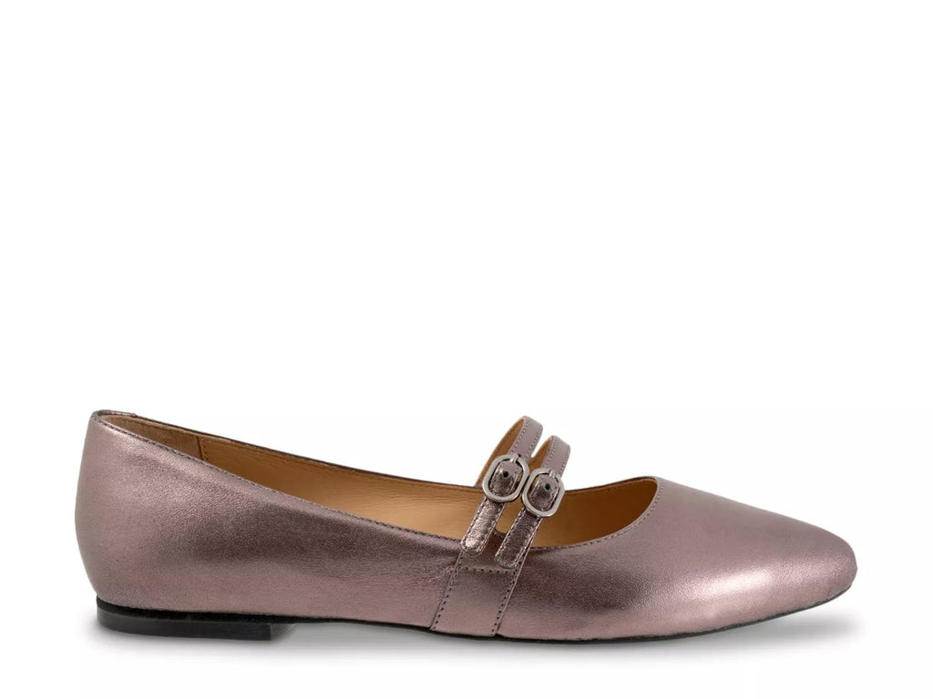 Trotters Emerald Mary Jane Flat