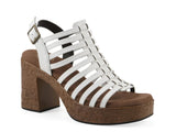 White Mountain Barbea Platform Sandal