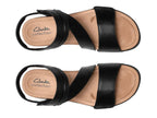 Clarks Kacha Wave Wedge Sandal