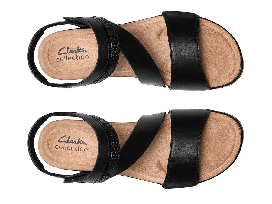 Clarks Kacha Wave Wedge Sandal