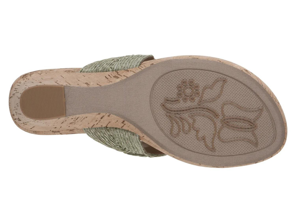 White Mountain Affogato Wedge Sandal