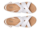 Clarks Rose Grace Wedge Sandal