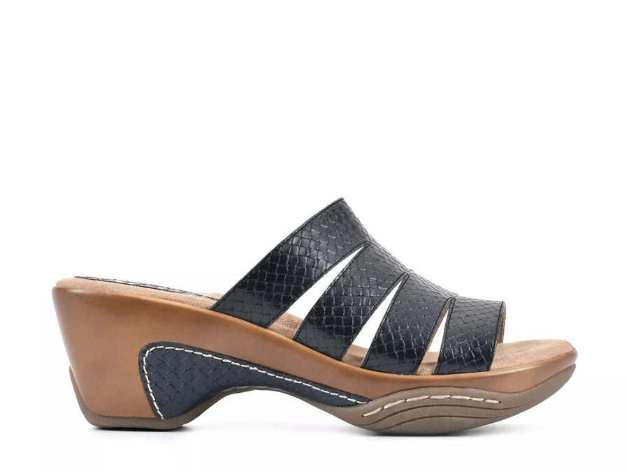 White Mountain Valora Platform Sandal
