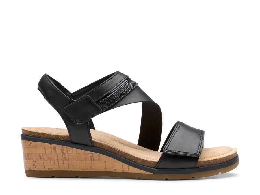 Clarks Kacha Wave Wedge Sandal