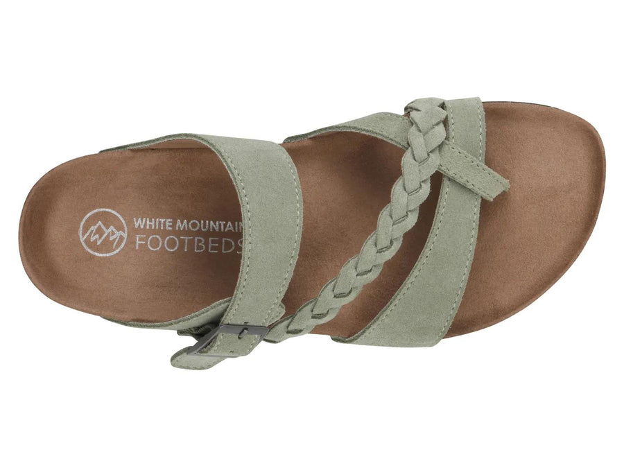 White Mountain Hazy Slide Sandal