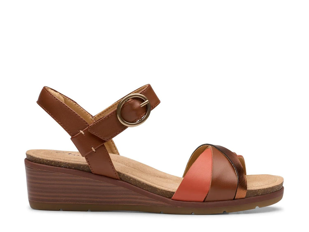 Clarks Kacha Twist Wedge Sandal