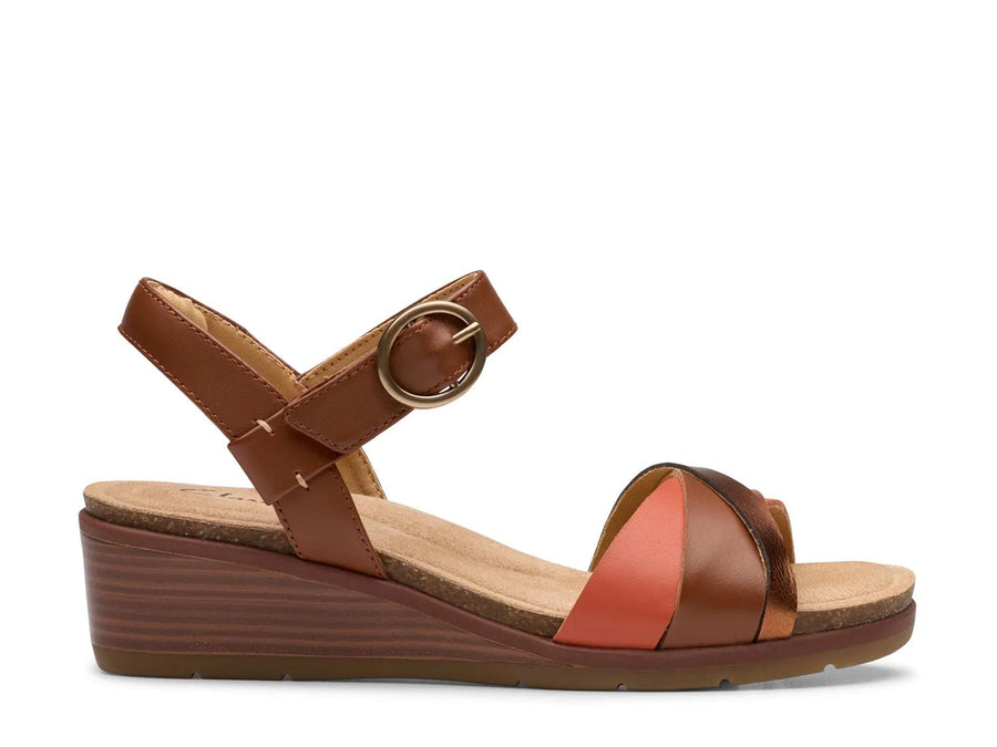 Clarks Kacha Twist Wedge Sandal