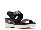 Clarks Diaz Rose Wedge Sandal